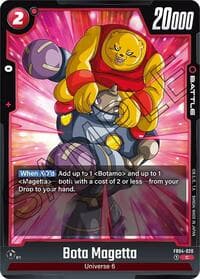 Bota Magetta - Ultra Limit - Dragon Ball Super: Fusion World card