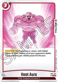 Heat Aura - Ultra Limit - Dragon Ball Super: Fusion World card