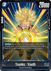 Trunks : Youth - Ultra Limit - Dragon Ball Super: Fusion World card
