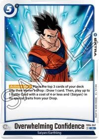Overwhelming Confidence - Ultra Limit - Dragon Ball Super: Fusion World card