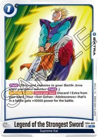Legend of the Strongest Sword - Ultra Limit - Dragon Ball Super: Fusion World card
