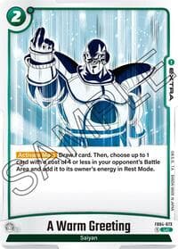 A Warm Greeting - Ultra Limit - Dragon Ball Super: Fusion World card