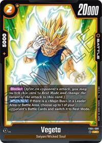 Vegeta - FB04-088 - Ultra Limit - Dragon Ball Super: Fusion World card