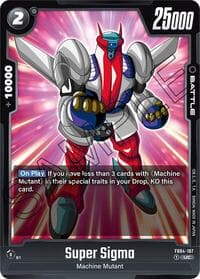 Super Sigma - Ultra Limit - Dragon Ball Super: Fusion World card