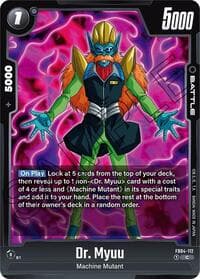 Dr. Myuu - Ultra Limit - Dragon Ball Super: Fusion World card