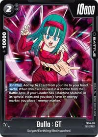 Bulla : GT - Ultra Limit - Dragon Ball Super: Fusion World card