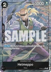 Helmeppo (Full Art) - Premium Booster -The Best- - One Piece Card Game card