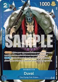 Duval (Full Art) - Premium Booster -The Best- - One Piece Card Game card