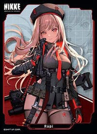 Chara Sleeve Collection Matte Series No.MT1965: Goddess of Victory: Nikke - Rapi (65-Pack) - Movic Imported Card Sleeves - Card Sleeves card