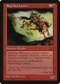 Suq'Ata Lancer - Visions - Magic: The Gathering card