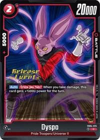 Dyspo - Ultra Limit Release Event Cards - Dragon Ball Super: Fusion World card