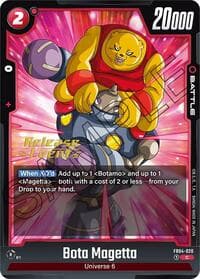 Bota Magetta - Ultra Limit Release Event Cards - Dragon Ball Super: Fusion World card
