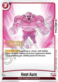 Heat Aura - Ultra Limit Release Event Cards - Dragon Ball Super: Fusion World card