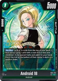 Android 18 - Ultra Limit Release Event Cards - Dragon Ball Super: Fusion World card