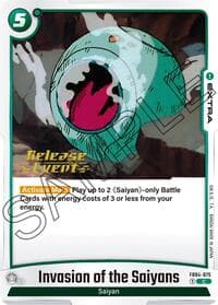 Invasion of the Saiyans - Ultra Limit Release Event Cards - Dragon Ball Super: Fusion World card