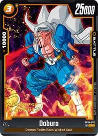 Dabura - Ultra Limit Release Event Cards - Dragon Ball Super: Fusion World card
