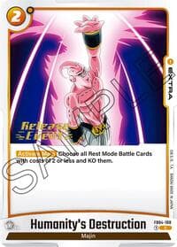 Humanity's Destruction - Ultra Limit Release Event Cards - Dragon Ball Super: Fusion World card