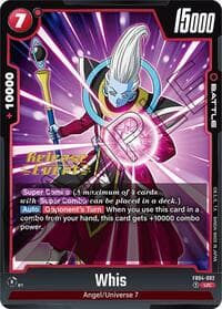 Whis - Ultra Limit Release Event Cards - Dragon Ball Super: Fusion World card