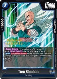 Tien Shinhan - FB04-039 - Ultra Limit Release Event Cards - Dragon Ball Super: Fusion World card