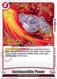 Inexhaustible Power - Ultra Limit Release Event Cards - Dragon Ball Super: Fusion World card
