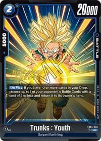 Trunks : Youth - Ultra Limit Release Event Cards - Dragon Ball Super: Fusion World card
