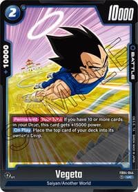 Vegeta - FB04-044 - Ultra Limit Release Event Cards - Dragon Ball Super: Fusion World card