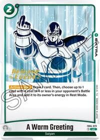 A Warm Greeting - Ultra Limit Release Event Cards - Dragon Ball Super: Fusion World card