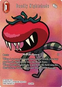 Deadly Nightshade (Full Art) - Hidden Legends - Final Fantasy TCG card