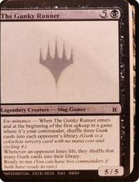 The Gunky Runner - Un-Known Event Playtest Cards - Magic: The Gathering card
