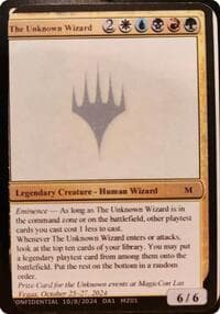 The Unknown Wizard - Un-Known Event Playtest Cards - Magic: The Gathering card