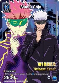 Satoru Gojo (Release Event Winner) - UE03BT: Jujutsu Kaisen Release Event Cards - Union Arena card