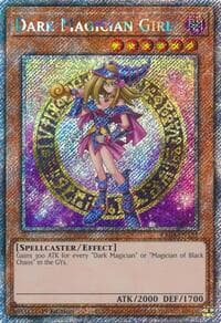 Dark Magician Girl (Platinum Secret Rare) (B) - Quarter Century Bonanza - YuGiOh card