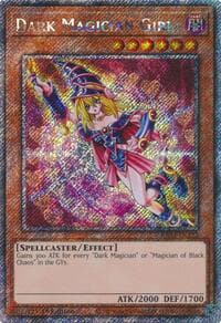 Dark Magician Girl (Platinum Secret Rare) (C) - Quarter Century Bonanza - YuGiOh card