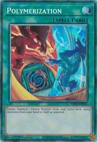 Polymerization (B) (HERO Art) (PCR) - Quarter Century Bonanza - YuGiOh card