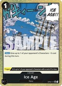 Ice Age (Textured Foil) - Premium Booster -The Best- - One Piece Card Game card