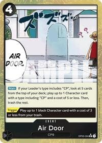 Air Door (Textured Foil) - Premium Booster -The Best- - One Piece Card Game card
