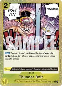 Thunder Bolt (Textured Foil) - Premium Booster -The Best- - One Piece Card Game card