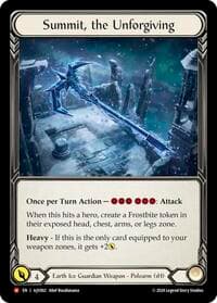 Summit, the Unforgiving - Armory Deck: Jarl Vetreidi - Flesh and Blood TCG card