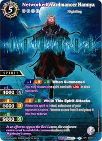 Networked Wardmancer Hannya (SPR) - Generational Link - Battle Spirits Saga card
