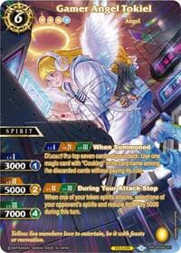 Gamer Angel Tokiel (SPR) - Generational Link - Battle Spirits Saga card