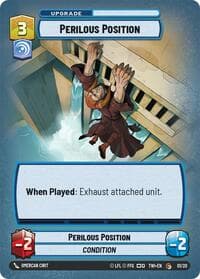Perilous Position - Twilight of the Republic: Weekly Play Promos - Star Wars: Unlimited card