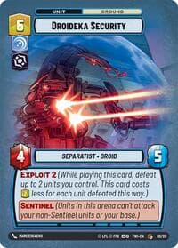 Droideka Security - Twilight of the Republic: Weekly Play Promos - Star Wars: Unlimited card