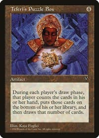 Teferi's Puzzle Box - Visions - Magic: The Gathering card