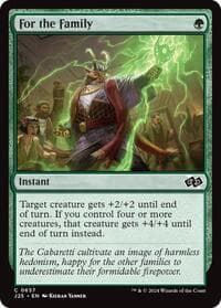 For the Family - Foundations Jumpstart - Magic: The Gathering card
