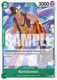 Bartolomeo (P-029) (Reprint) - Premium Booster -The Best- - One Piece Card Game card