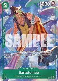 Bartolomeo (P-029) (Full Art) - Premium Booster -The Best- - One Piece Card Game card