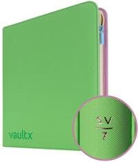 Vault X Zip Binder SV7 - First Edition 12 Pocket - Vault X Card Binders - Storage Albums card