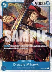 Dracule Mihawk (OP01-070) (Reprint) - Premium Booster -The Best- - One Piece Card Game card