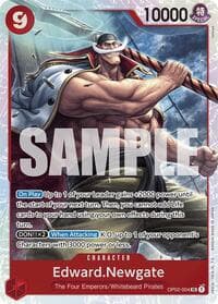 Edward.Newgate (Reprint) - Premium Booster -The Best- - One Piece Card Game card