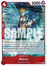 Marco (Reprint) - Premium Booster -The Best- - One Piece Card Game card